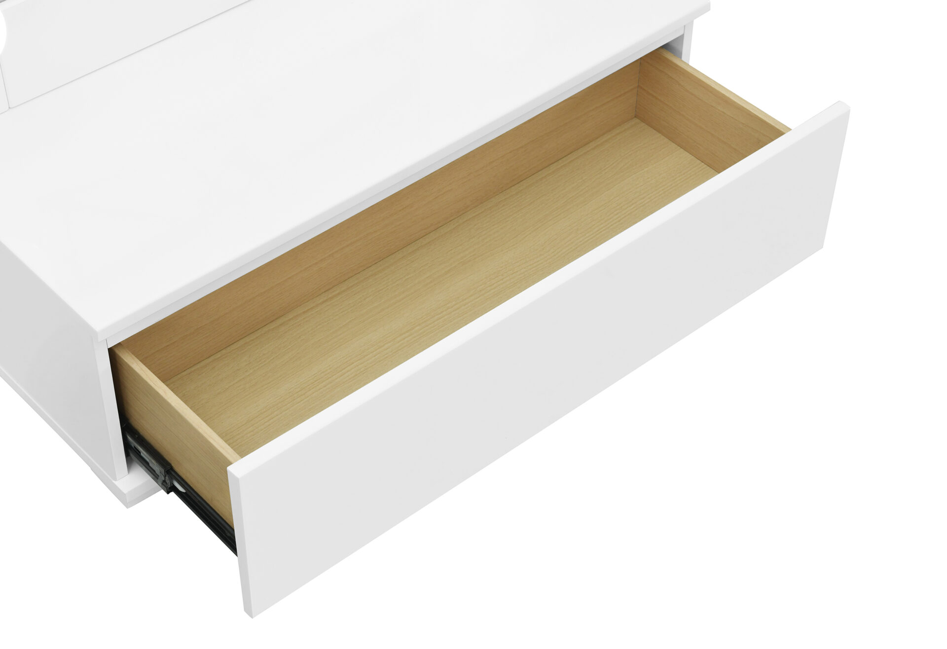 ELLA-WHT-TALL MR WHITE Drawer Storage